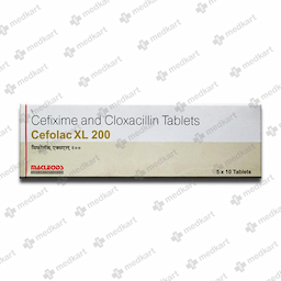 CEFOLAC XL 200MG TABLET 10'S