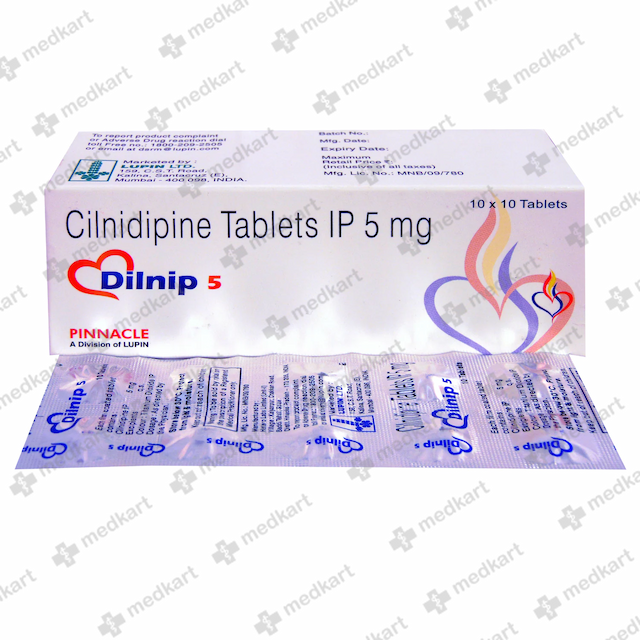 DILNIP 5MG TABLET 10'S