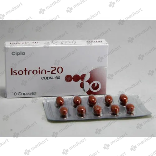 ISOTROIN 20MG CAPSULE 15'S