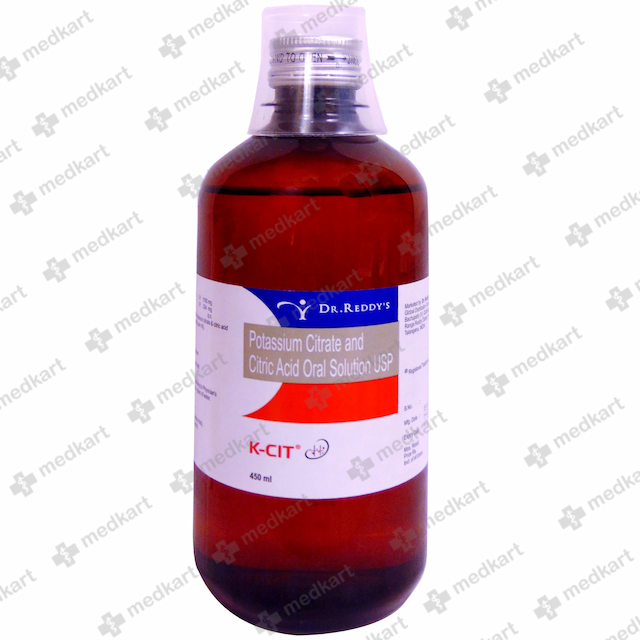 K CIT SYRUP 450 ML