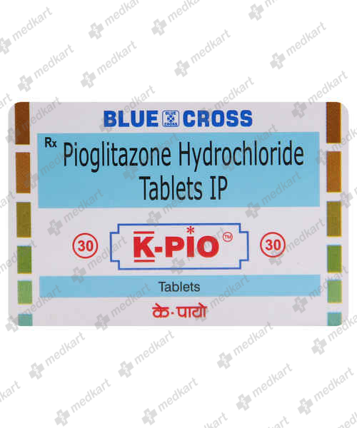 K PIO 30MG TABLET 15'S