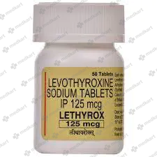 LETHYROX 125MCG TABLET 50'S