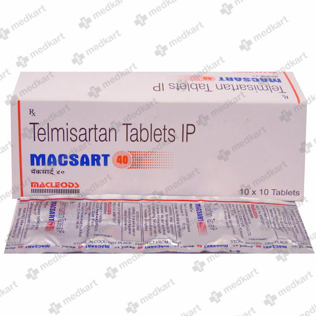 MACSART 40MG TABLET 10'S