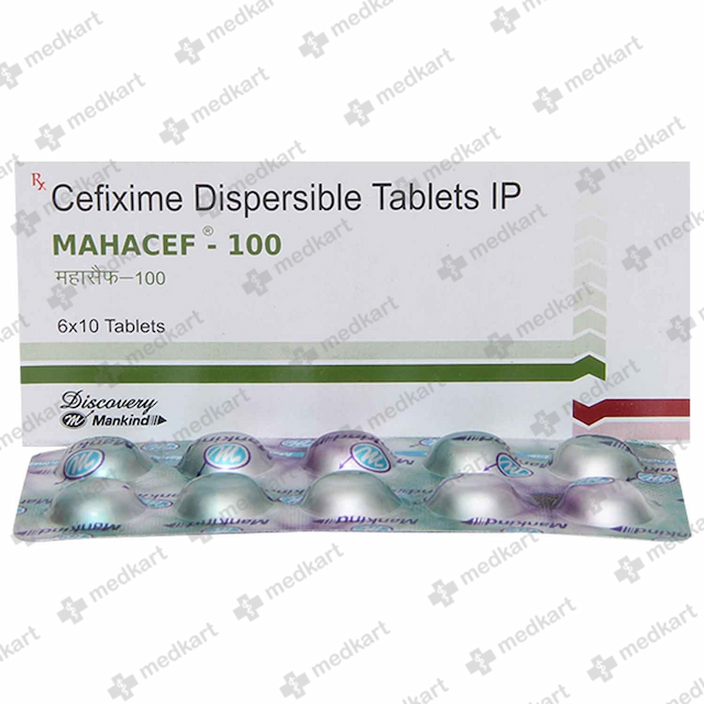 MAHACEF 100MG TABLET 10'S