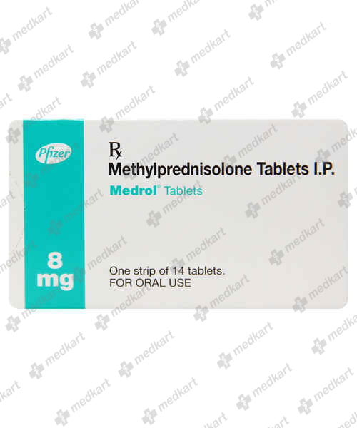 MEDROL 8MG TABLET 14'S