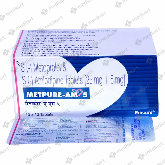 METPURE AM 5MG TABLET 10'S