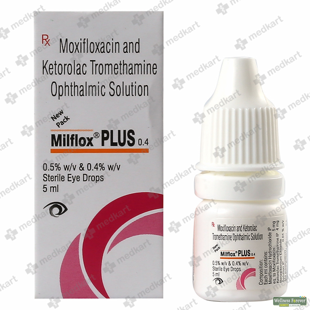 MILFLOX PLUS EYE DROPS 5 ML