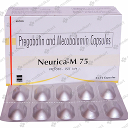 NEURICA M 75MG CAPSULE 10'S