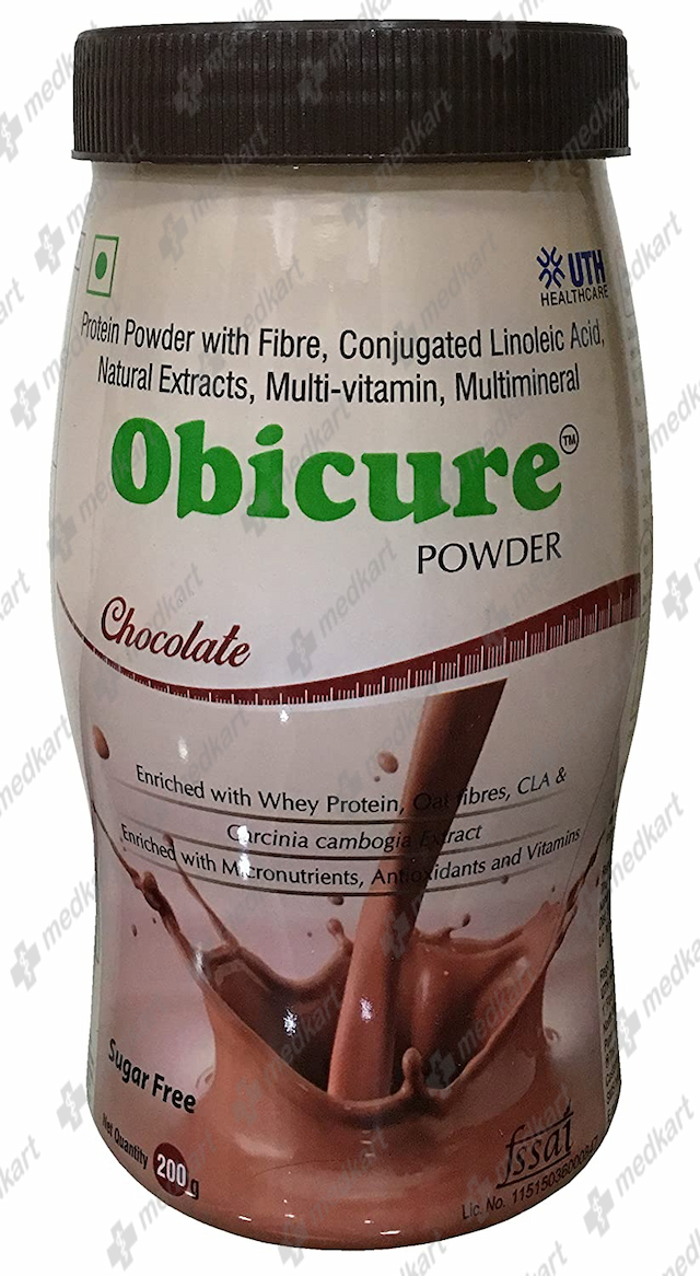 OBICURE CHOCO POWDER 200 GM