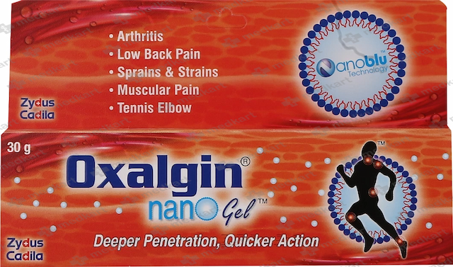 OXALGIN NANO GEL 30 GM