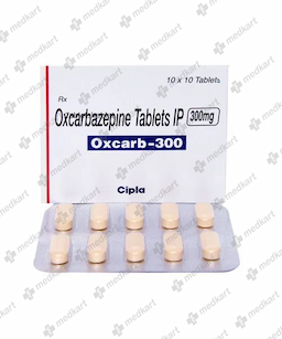 OXCARB 300MG TABLET 10'S