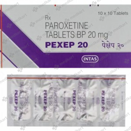 PEXEP 20MG TABLET 10'S