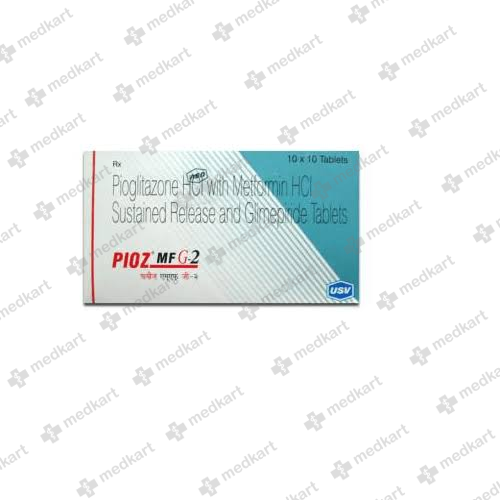 PIOZ MF G 2MG TABLET 10'S