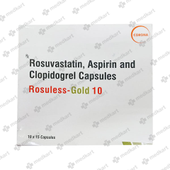 ROSULESS GOLD 10MG CAPSULE 10'S