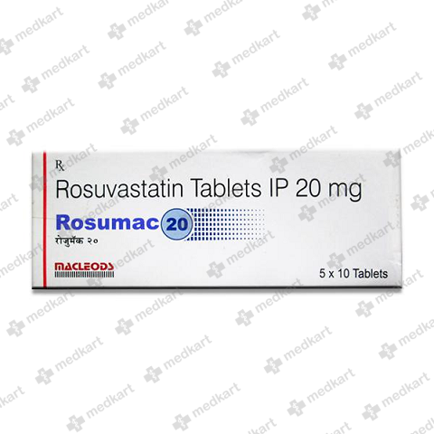 ROSUMAC 20MG TABLET 10'S