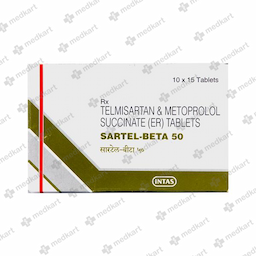 SARTEL BETA 50MG TABLET 15'S