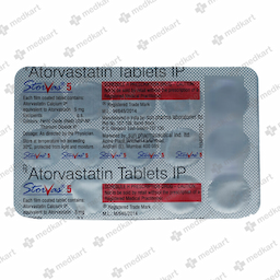 STORVAS 5MG TABLET 15'S