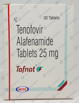 TAFNAT 25MG TABLET 30'S