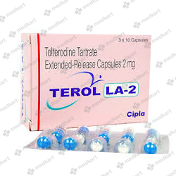 TEROL LA 2MG CAPSULE 10'S