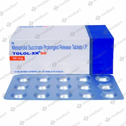 TOLOL XR 50MG TABLET 10'S