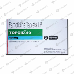 TOPCID 40MG TABLET 14'S