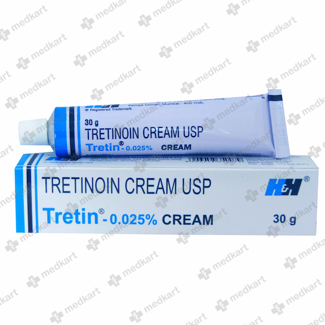 TRETIN 0.025% CREAM 30 GM