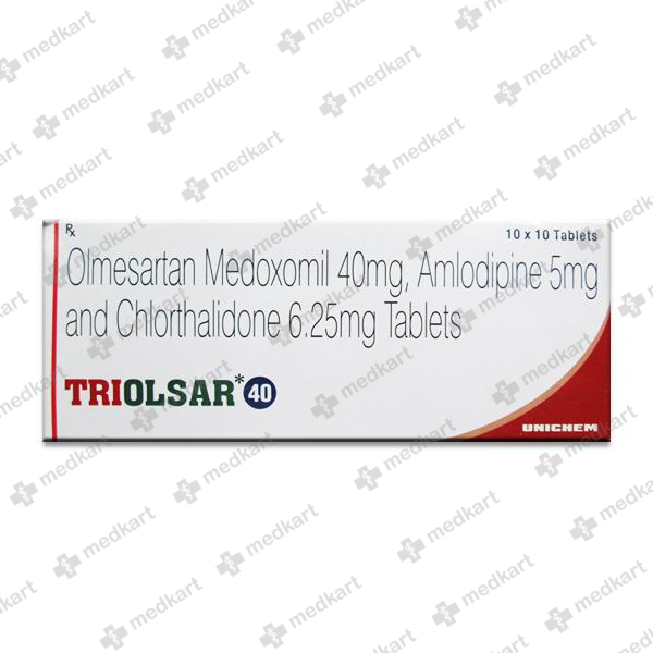 TRIOLSAR 40MG TABLET 10'S