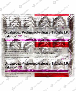 VALANCE OD 1000MG TABLET 10'S