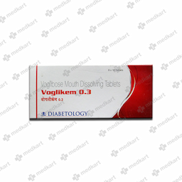 VOGLIKEM 0.3MG TABLET 10'S