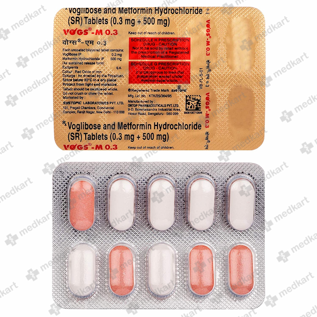 VOGS M 0.3MG TABLET 10'S