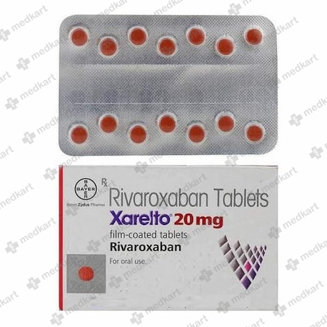 XARELTO 20MG TABLET 14'S