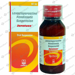 ZEROTUSS SYRUP 60 ML