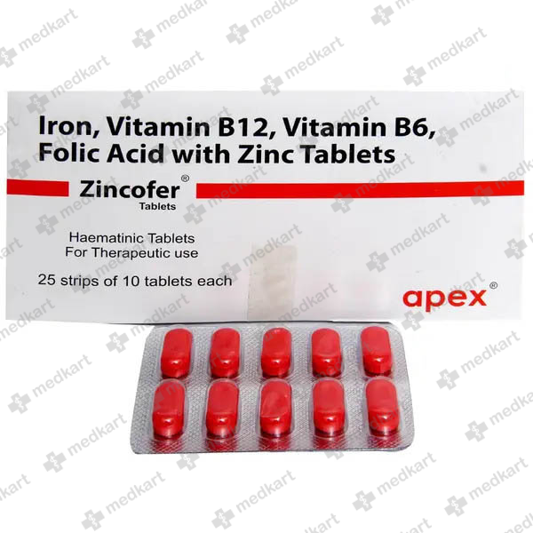 ZINCOFER TABLET 10'S