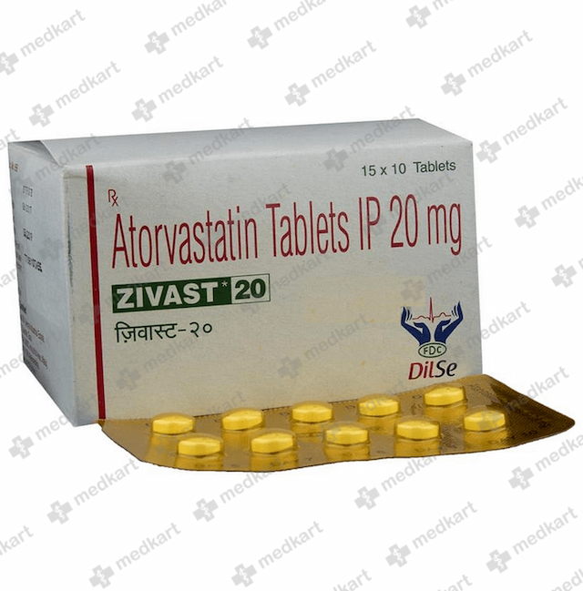 ZIVAST 20MG TABLET 10'S