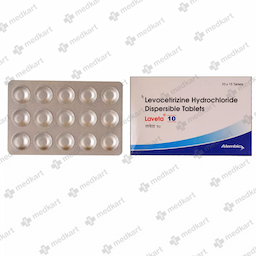 LAVETA 10MG TABLET 15'S