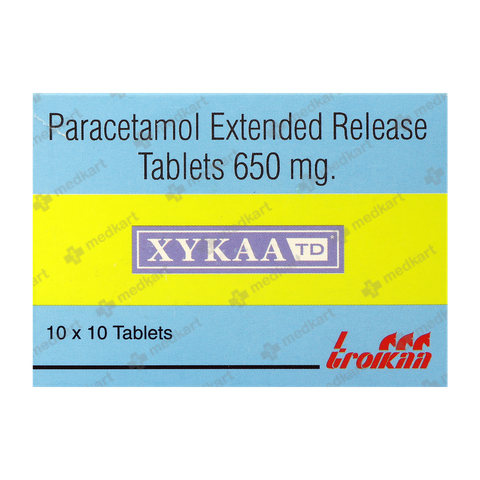 XYKAA TD 650MG TABLET 10'S