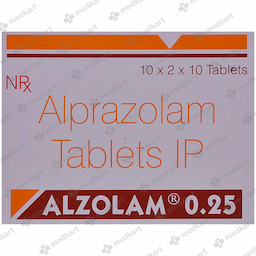 ALZOLAM 0.25MG TABLET 10'S