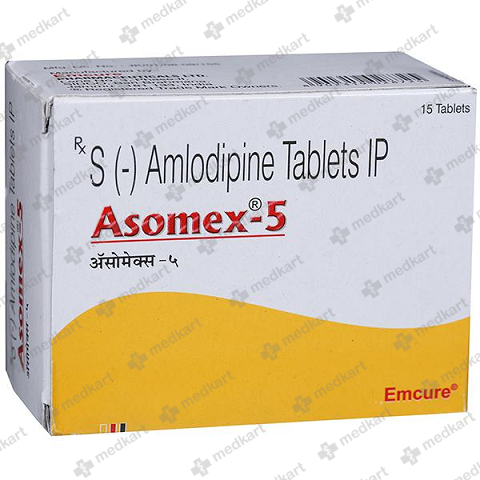 ASOMEX 5MG TABLET 15'S