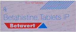 BETAVERT 8MG TABLET 10'S