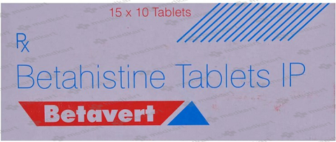 BETAVERT 8MG TABLET 10'S