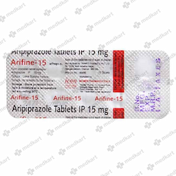 ARIFINE 15MG TABLET 10'S