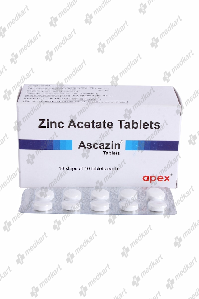 ASCAZIN TABLET 10'S