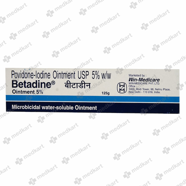 BETADINE OINTMENT 125 GM