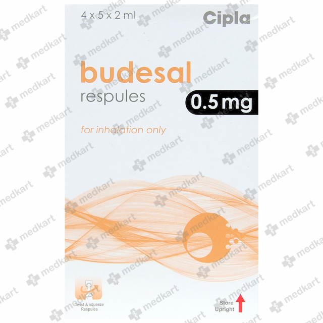 BUDESAL 0.5MG RESPULES