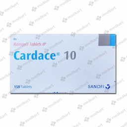 CARDACE 10MG TABLET 15'S