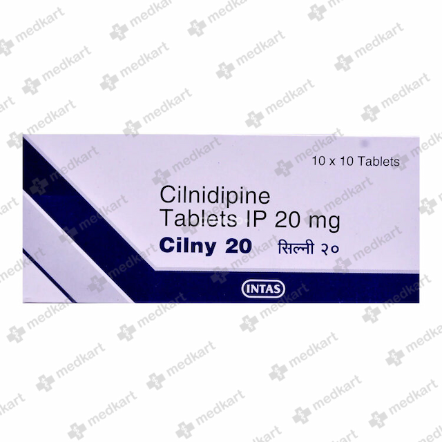 CILNY 20MG TABLET 15'S