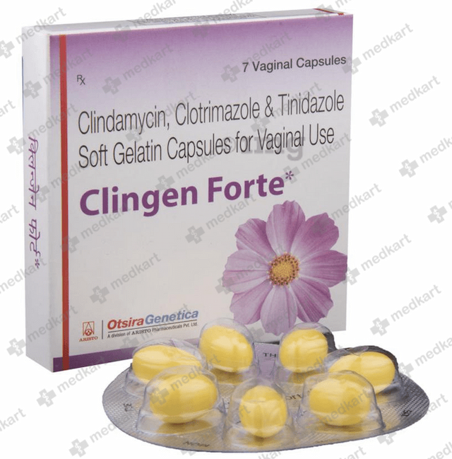 CLINGEN FORTE VAGINAL TABLET 7'S