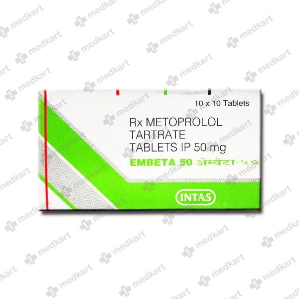 EMBETA 50MG TABLET 10'S