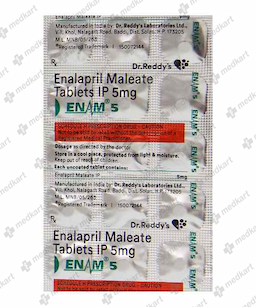 ENAM 5MG TABLET 15'S