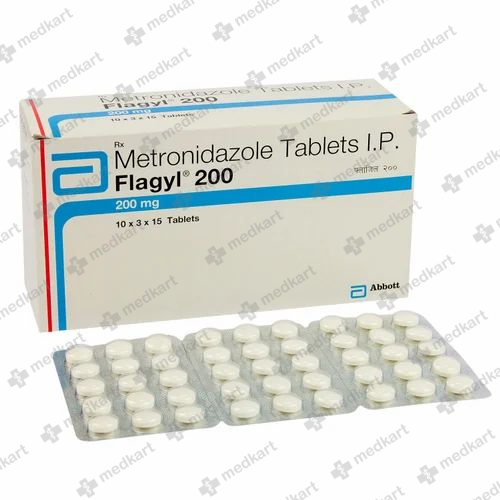 FLAGYL 200MG TABLET 15'S